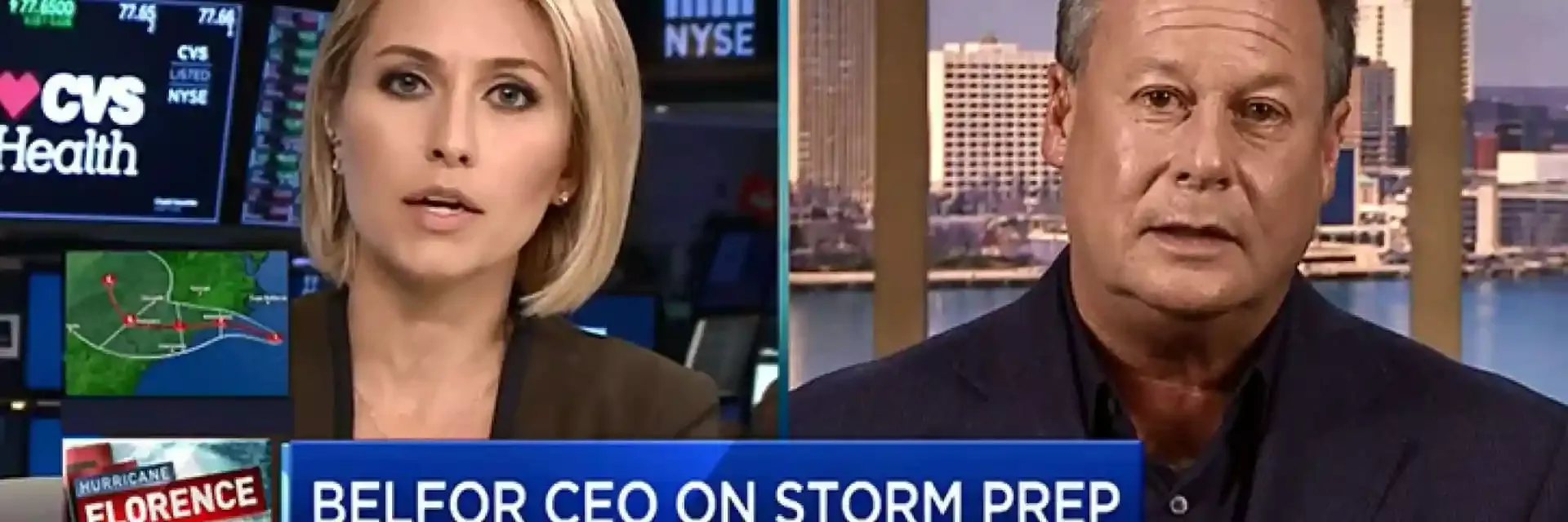 BELFOR CEO Sheldon Yellen Discusses Hurricane Florence on CNBC