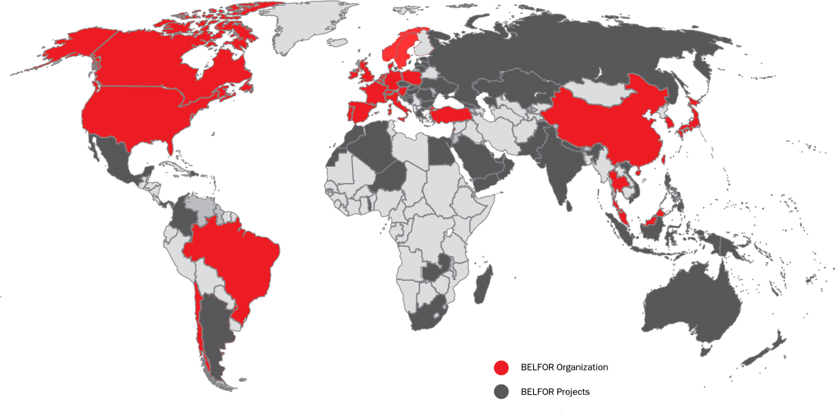 belfor-global-service-map