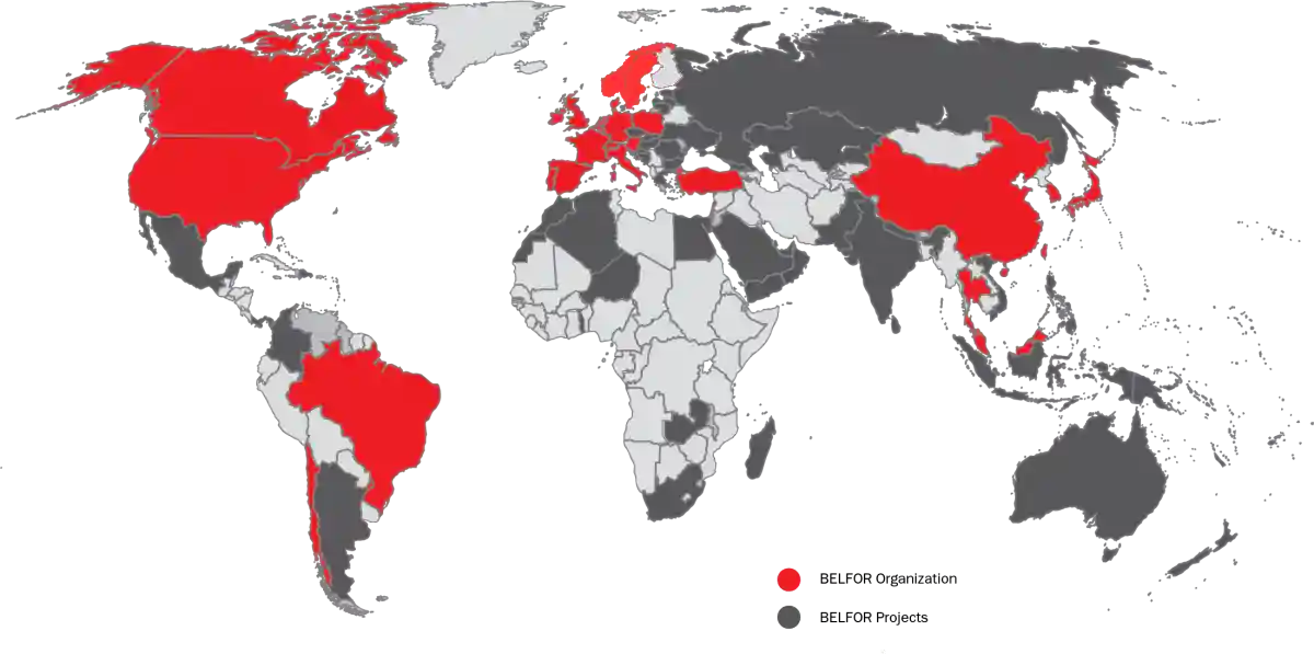 BELFOR Global Service Areas